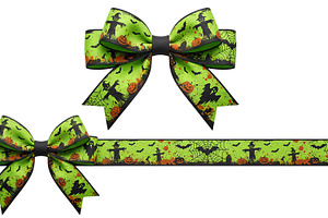 halloween bow transparent background