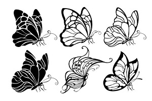 Seated Butterflies