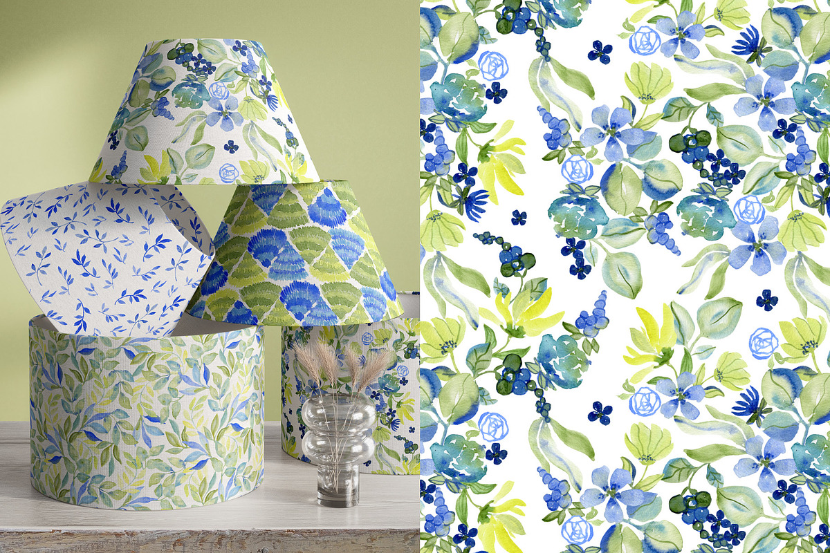 Breeze Summer Patterns, a Pattern Graphic by Webvilla Studio