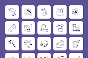 Wellness and Lifestyle Icons Bundle, an Outline Icon by Prosymbols (Thumbnail 12 of 18)