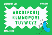 Wooshine - Fun & Bubble Sans Serif, a Sans Serif Font by Typia Nesia (Thumbnail 4 of 11)