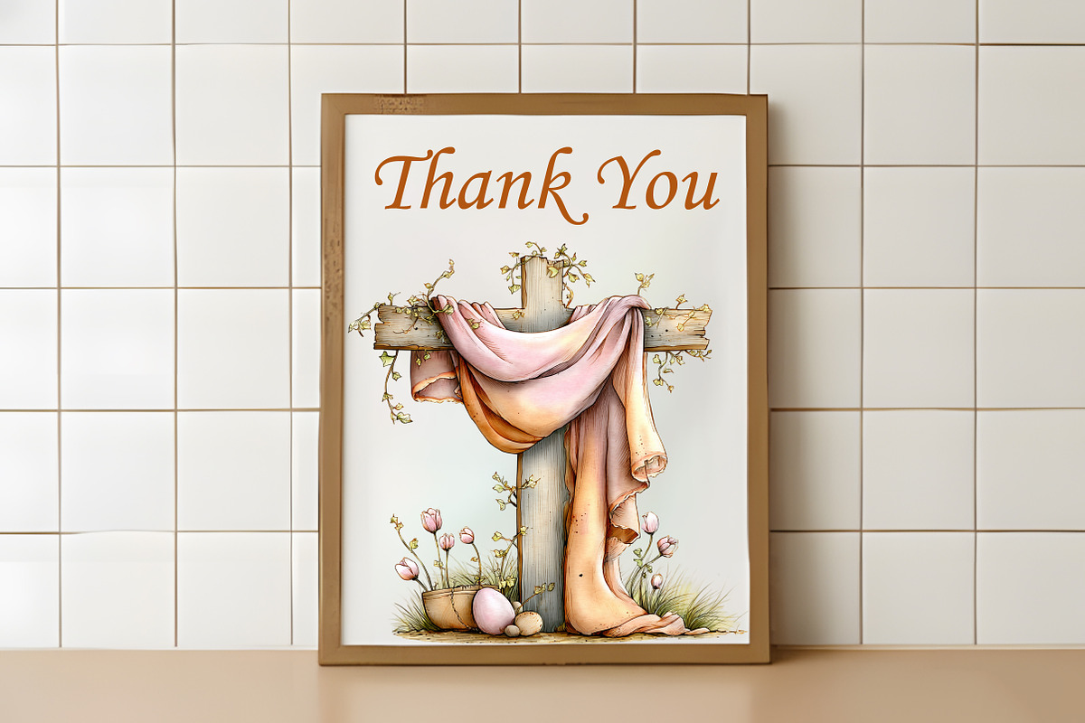 Boho Pastel Easter Clipart Bundle, an Illustration by RobertsArt (Photo 3 of 6)