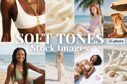 Soft Tones Stock Images Collection, a Beauty & Fashion Photo by MarkoPresets