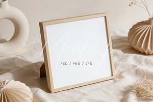 Square Frame Table Mockup, a Product Mockup by TatiMockup