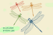 Dragonfly inspiration, an Object Graphic by Indie Khisa (Thumbnail 4 of 7)