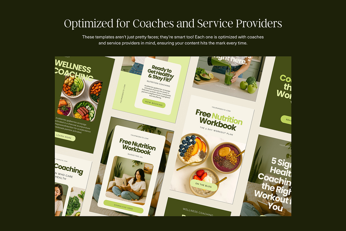 Luxury Canva Pinterest Templates preview 4