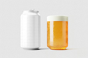 Beer Can Mockup, a Product Mockup by zpackcreative (Thumbnail 3 of 4)