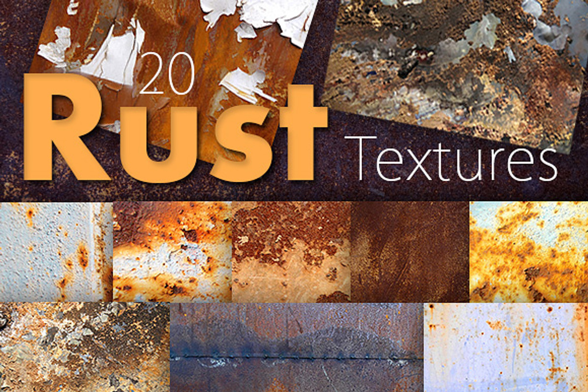20 Rust Textures