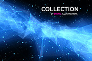 Abstract space backgrounds, an Illustration by Julvil (Thumbnail 1 of 5)