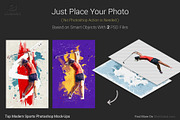 Top Modern Sports Photoshop Mock-Ups, an Action Add-On by SlideSalad (Thumbnail 3 of 37)