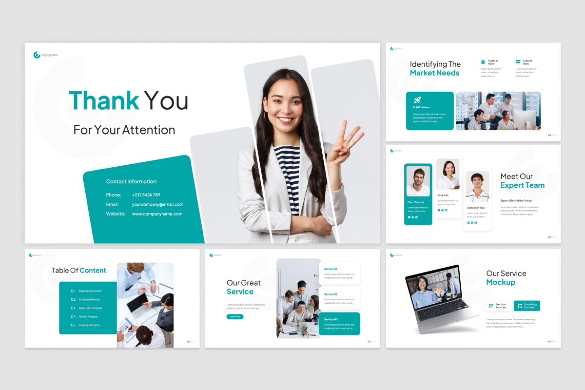Business Proposal PPT, a Presentation Template by Antstheme (Photo 2 of 2)