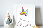 Unicorn 1 - elements and patterns, an Animal Illustration by My Sweet Dreams (Thumbnail 10 of 13)