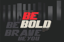 Be Bold Ultra Bold titling font