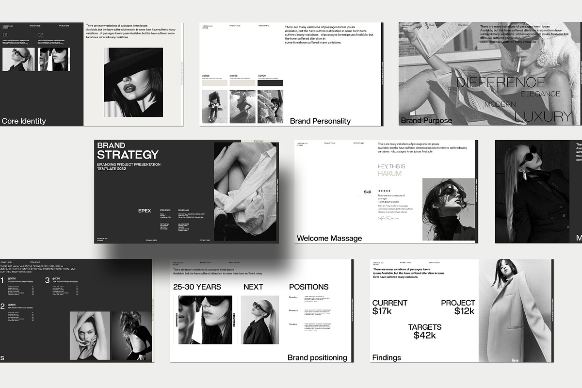 EPEX | Brand Strategy Template, a Presentation Template by Slide-Agency (Photo 7 of 12)