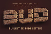 Build It Brick - 3D Lettering, a Graphic by MIIM (Thumbnail 1 of 8)