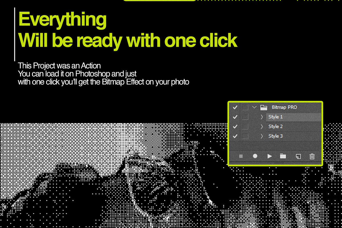 Bitmap - Convert Image to Bitmap, an Action Add-On by Züli ® (Photo 2 of 8)