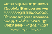 SFC Court Café, a Sans Serif Font by Skilline Supply Co. (Thumbnail 4 of 5)
