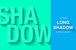 Long SHADOW | Photoshop Action
