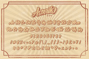 ASTERIK || Layered Bold Script, a Script Font by Rochart (Thumbnail 2 of 12)