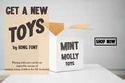 Mintmolly - Modern Decorative Font, a Sans Serif Font by overlaytemplates (Thumbnail 2 of 6)