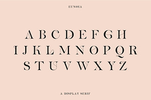 Eunoia A Display Serif