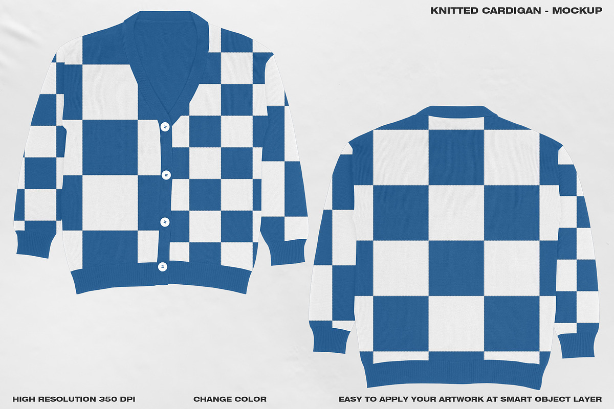Knitted Cardigan - Mockup, a Hoody Mockup by DaldSgh (Photo 3 of 18)