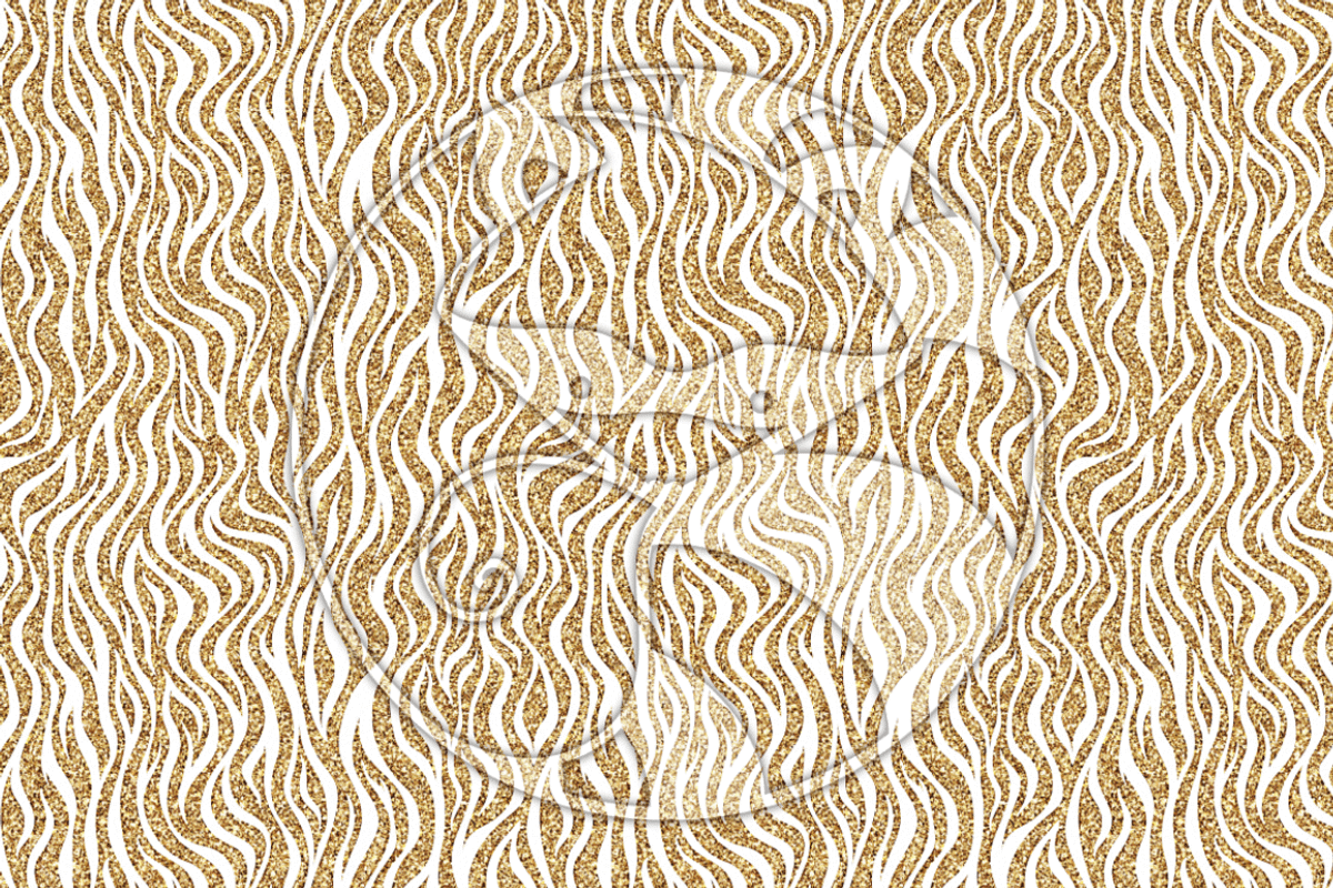 Seamless Glitter Animal Prints Gold, a Pattern Graphic by RaccoonGirl Design (Photo 3 of 3)