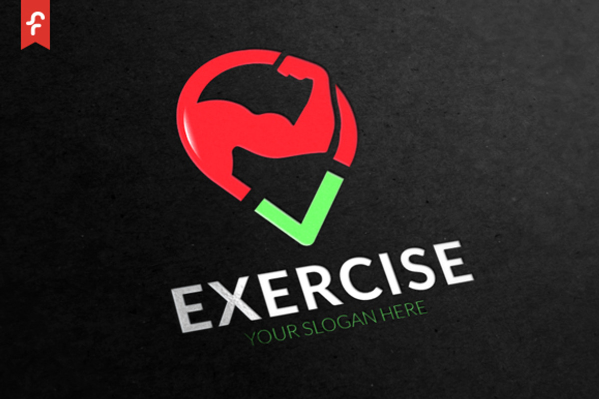 Exercise Logo, a Branding & Logo Template by ft.studio