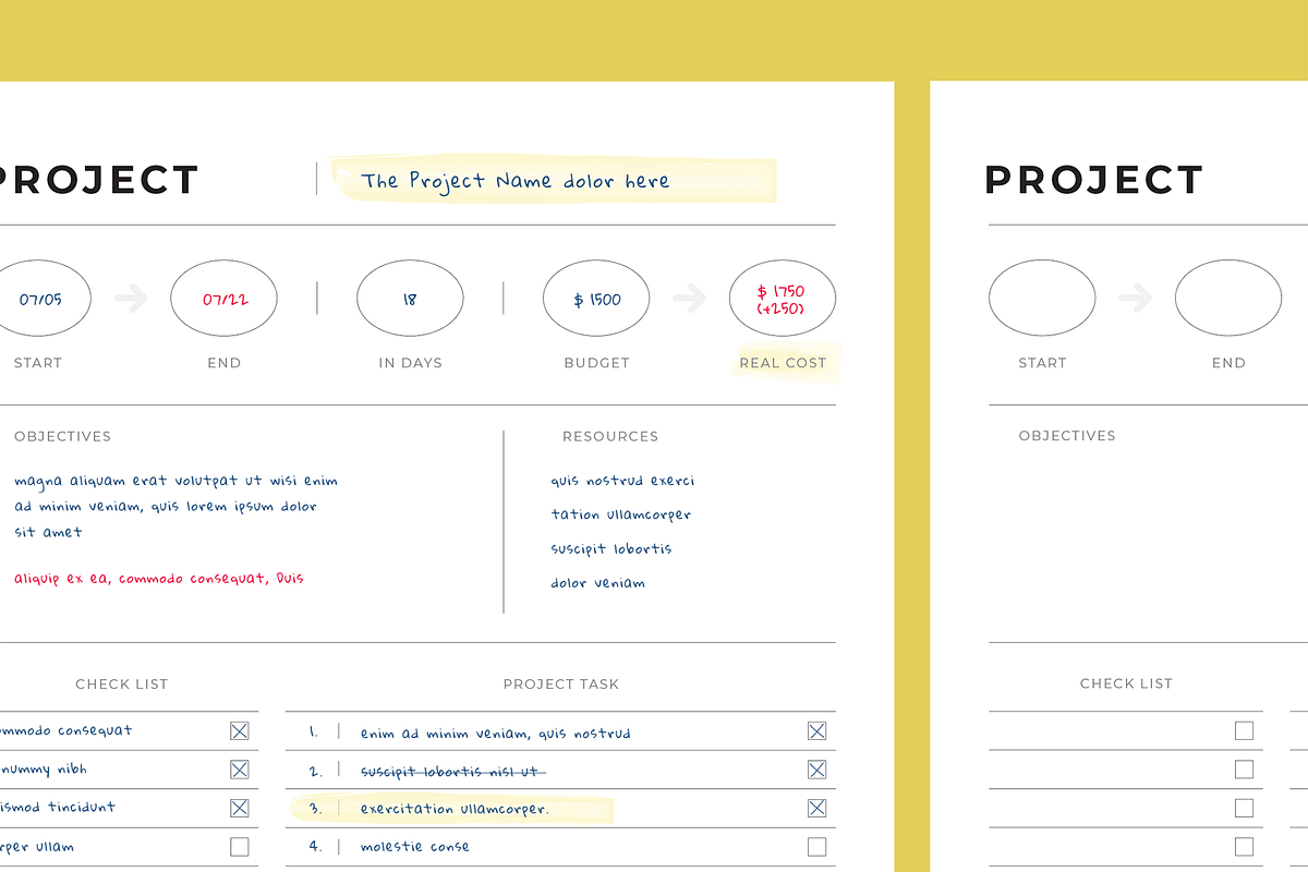 Minimal Project Planner
