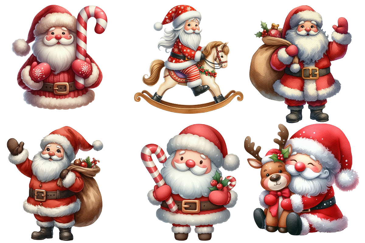 Santa Claus Clipart, an Illustration by Designworld (Photo 4 of 6)