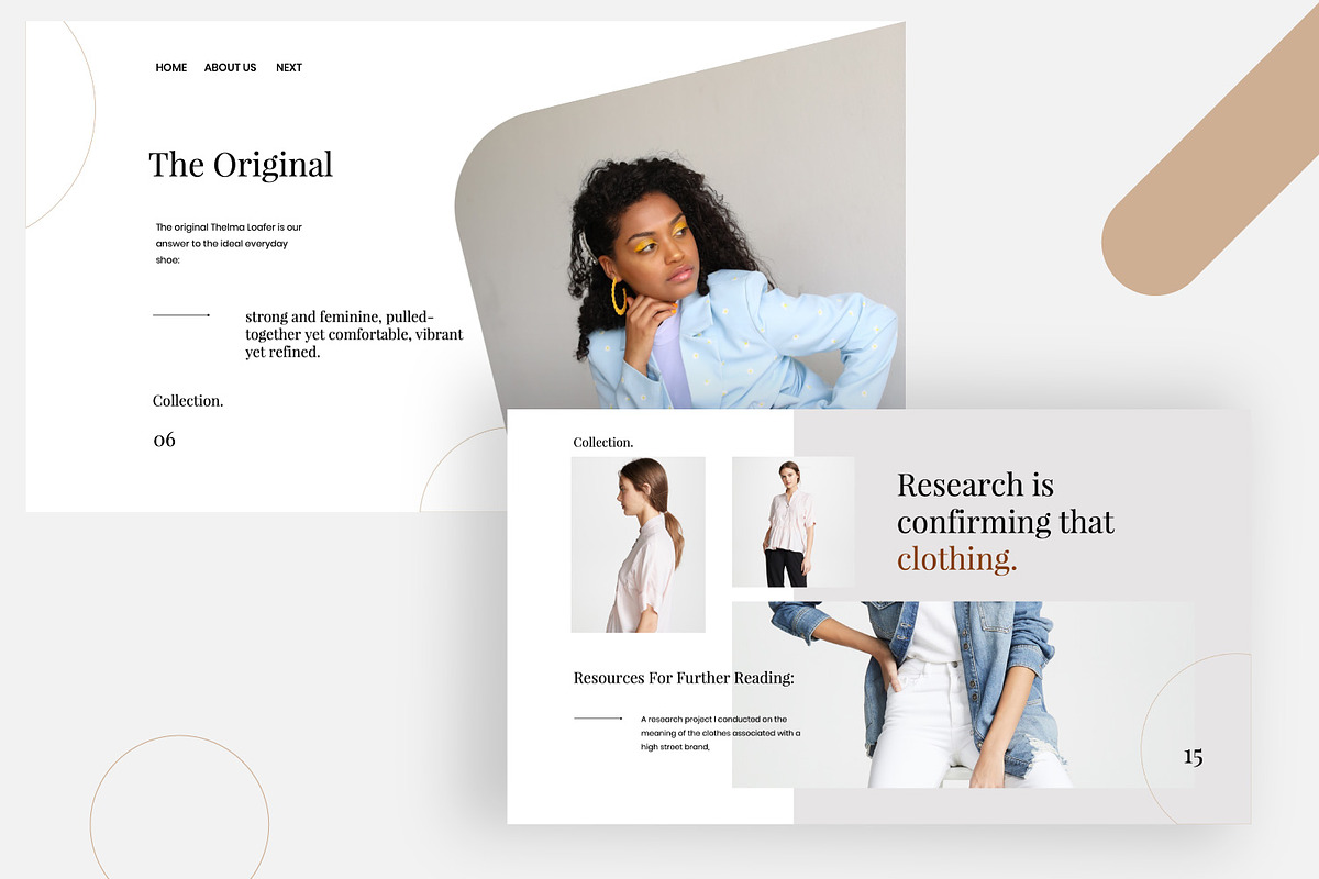 Collection - Fashion Keynote, a Presentation Template by Dirtytemp Studio (Photo 6 of 11)