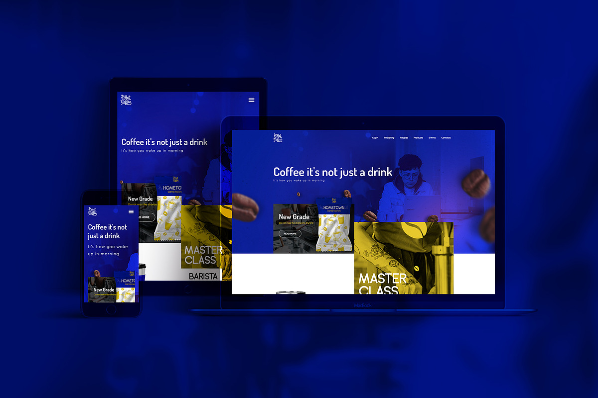Coffee Shop - Elementor Pro Layout, a Websites & App Template by Ceaso Store (Photo 2 of 3)