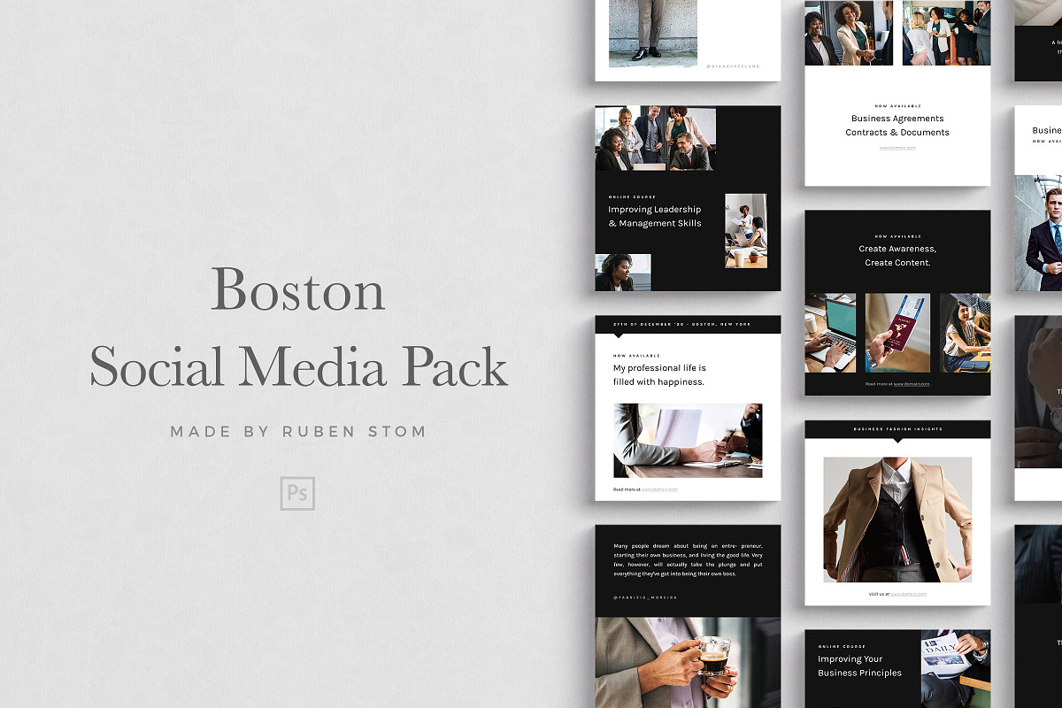 Social Media Bundle, a Social Media Template by Ruben Stom (Photo 26 of 54)