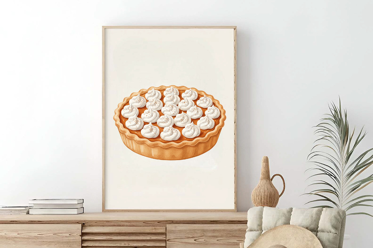 Fall Pumpkin Pie Sublimation Bundle, an Illustration by SinaCreation (Photo 5 of 7)