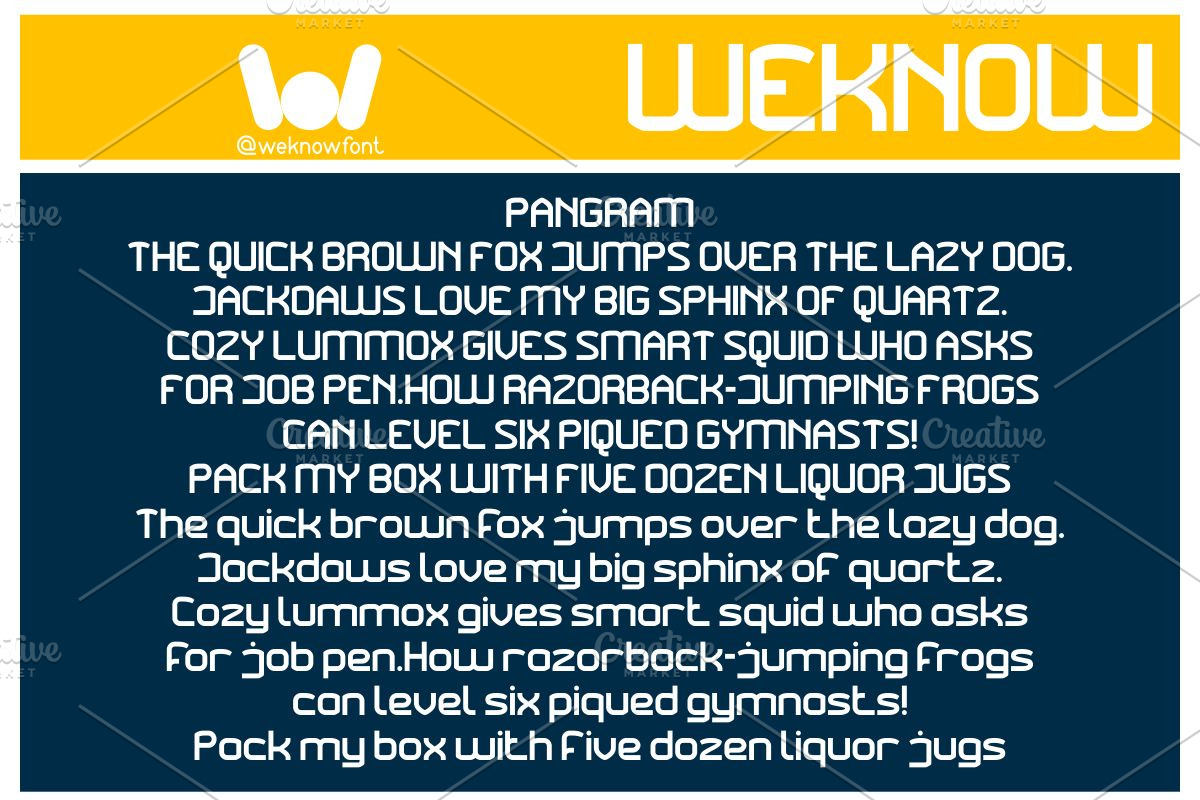 Internet Star font, a Sans Serif Font by weknow (Photo 6 of 8)