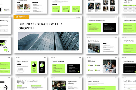 Business Strategy Google Slides, a Presentation Template by Siska Arista
