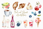 Italian Summer Watercolor Bundle, an Illustration by Karma (Thumbnail 8 of 37)