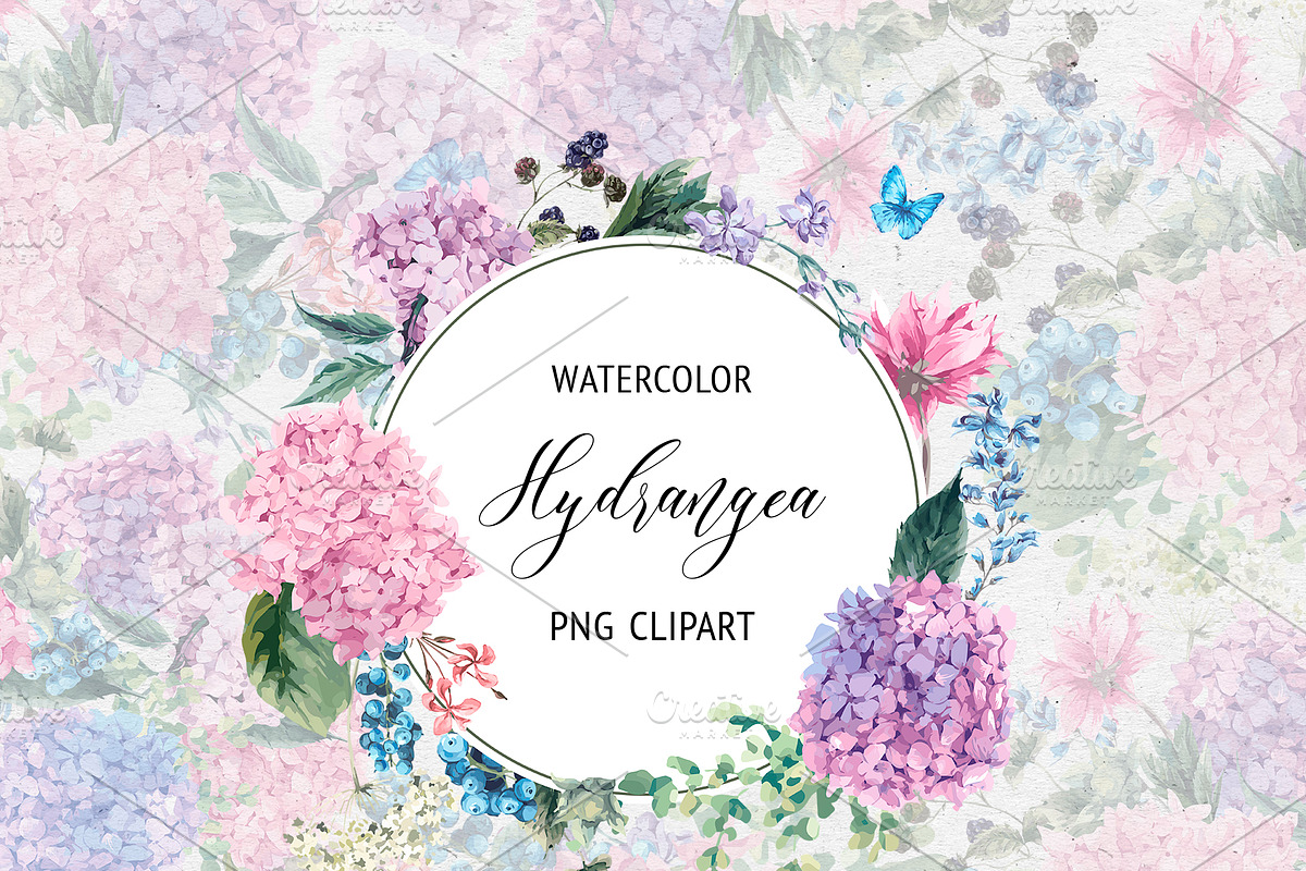 Blooming Hydrangia Cards, a Card Template by Depiano (Photo 1 of 8)