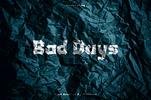 Bad Days Font