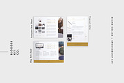 Media Kit Template Set | InDesign, a Resume Template by Blogger Kit Co. (Thumbnail 4 of 5)
