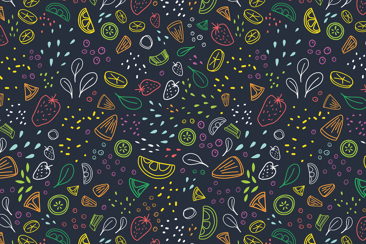 Smoothie drinks set + backgrounds, a Food Illustration by Good Studio (Photo 18 of 25)