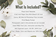 Canva Escort Card Template, an Invitation Template by ShineOnWedding (Thumbnail 12 of 12)