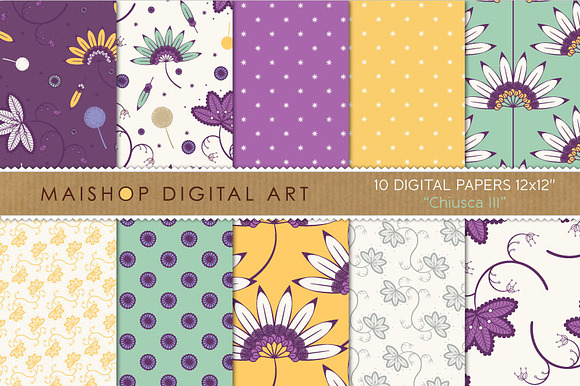 Digital Paper Chiusca Set 03 preview 4
