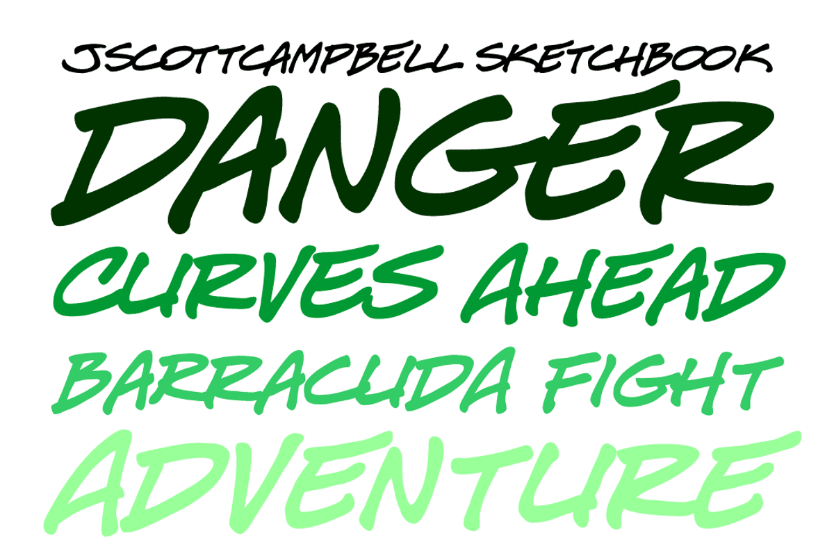 J. Scott Campbell Sketchbook preview 2