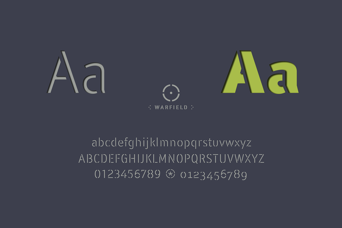 WATERFIELD Stencil, a Sans Serif Font by deFharo (Photo 2 of 13)