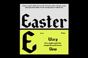 CS Savage Drawn, a Blackletter Font by Craft Supply Co. (Thumbnail 3 of 8)