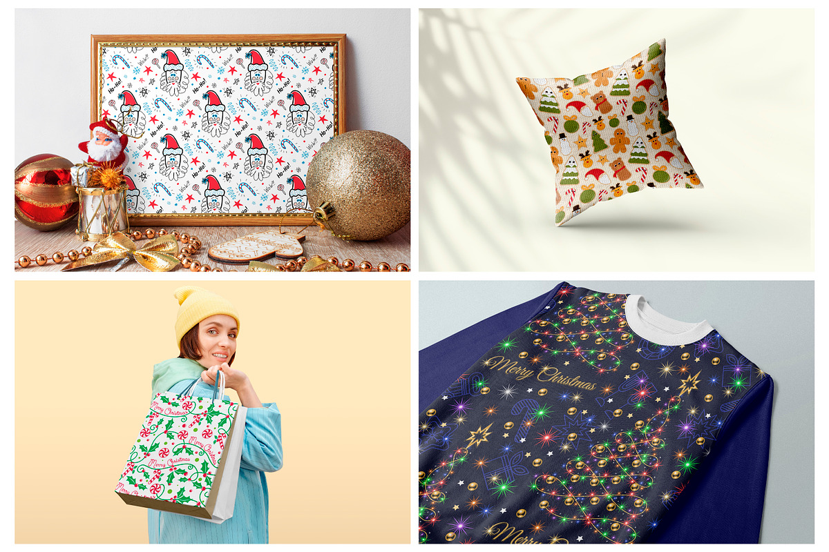 Christmas Pattern Mega Bundle, a Pattern Graphic by Digital Studio (Photo 10 of 11)