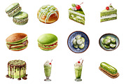 Japanese Deserts Clipart, an Illustration by Design Market (Thumbnail 3 of 3)