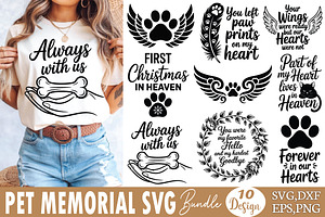 Pet Memorial SVG Bundle, an Object Graphic by DollarSmart