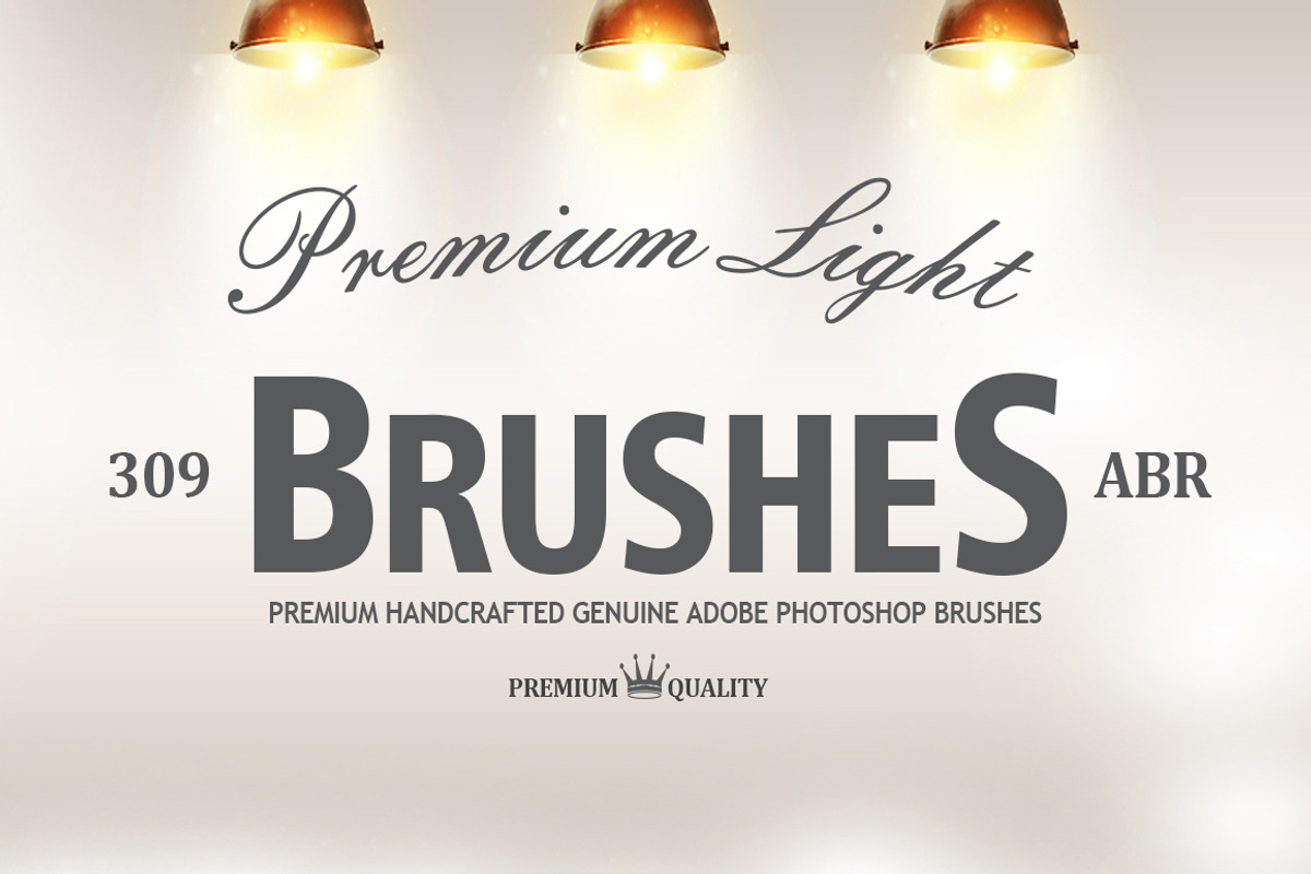 309 Photoshop Light Effect Brushes, a Brush Add-On by Premium Adobe Add-Ons (Photo 1 of 4)